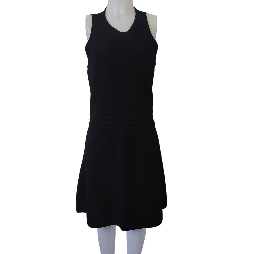 Rag & Bone Black Heavy Knit Women's Summer Statement Closet Staple Dress L
